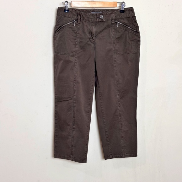 Ann Taylor Signature Fit Crop Pants - Picture 1 of 6